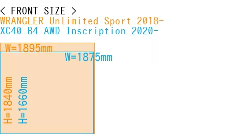 #WRANGLER Unlimited Sport 2018- + XC40 B4 AWD Inscription 2020-